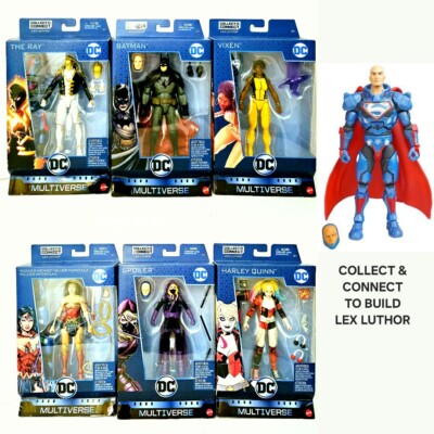 DC MULTIVERSE BAF LEX LUTHOR WAVE BATMAN RAY SPOILER VIXEN WONDER WOMAN HARLEY
