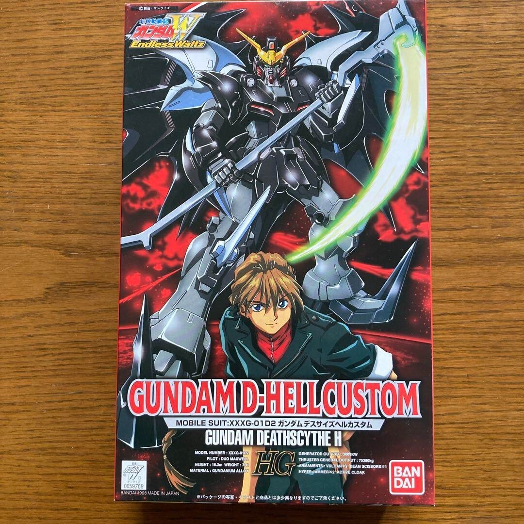 GUNDAM W Deathscythe Hell Custom HG 1:100 Model Kit | eBay