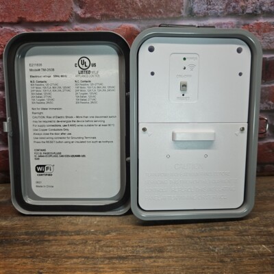 Dewenwils TM-050B Outdoor Wi-Fi Smart Box Gray Heavy Duty Swimming Pool Control