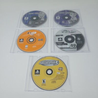 Lot of 4 PlayStation Games (PS1) Various Titles- Disc Only
