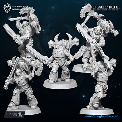 Savage Gladiators, Tabletop Miniatur - Wargaming - Onepagerules - 3D-Druck