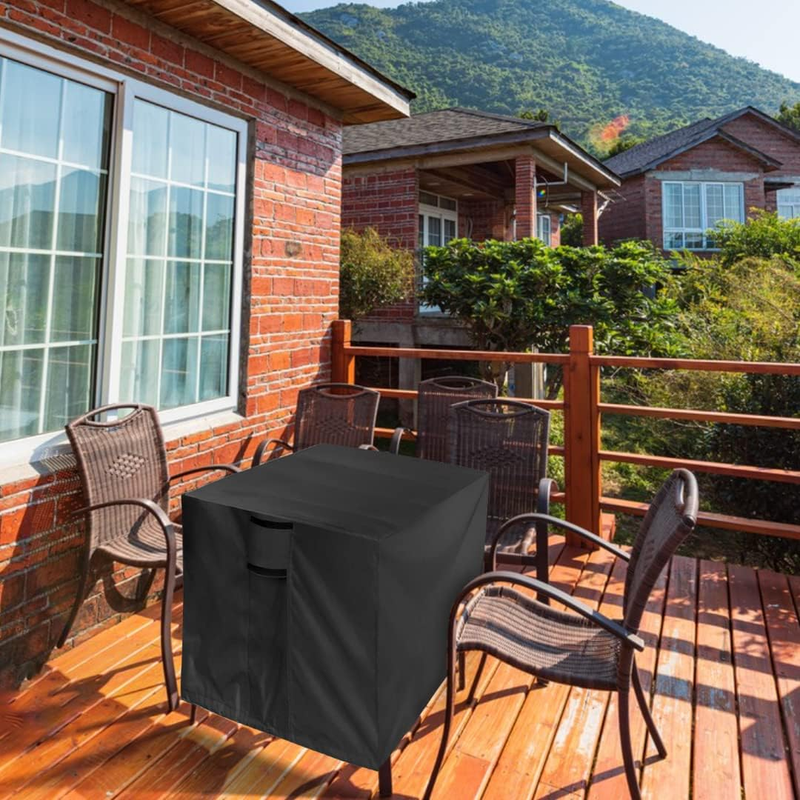 Outdoor Table Cover for Patio Bar Height Table,28 Inch Square Outdoor Bistro Hig