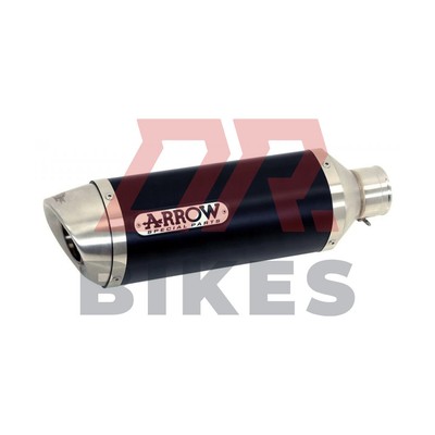 Honda CBR 125 R 2011-2016 Arrow Street Thunder aluminium Dark silencer