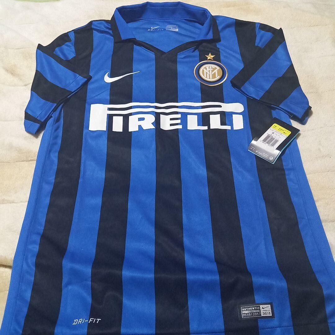 INTER MILAN 2015 16 S Home Maglia Shirt Jersey Pirelli Nike