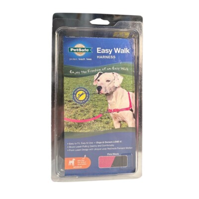 PetSafe Easy Walk Harness - Pink/Black - Medium - 20''-28'' Girth