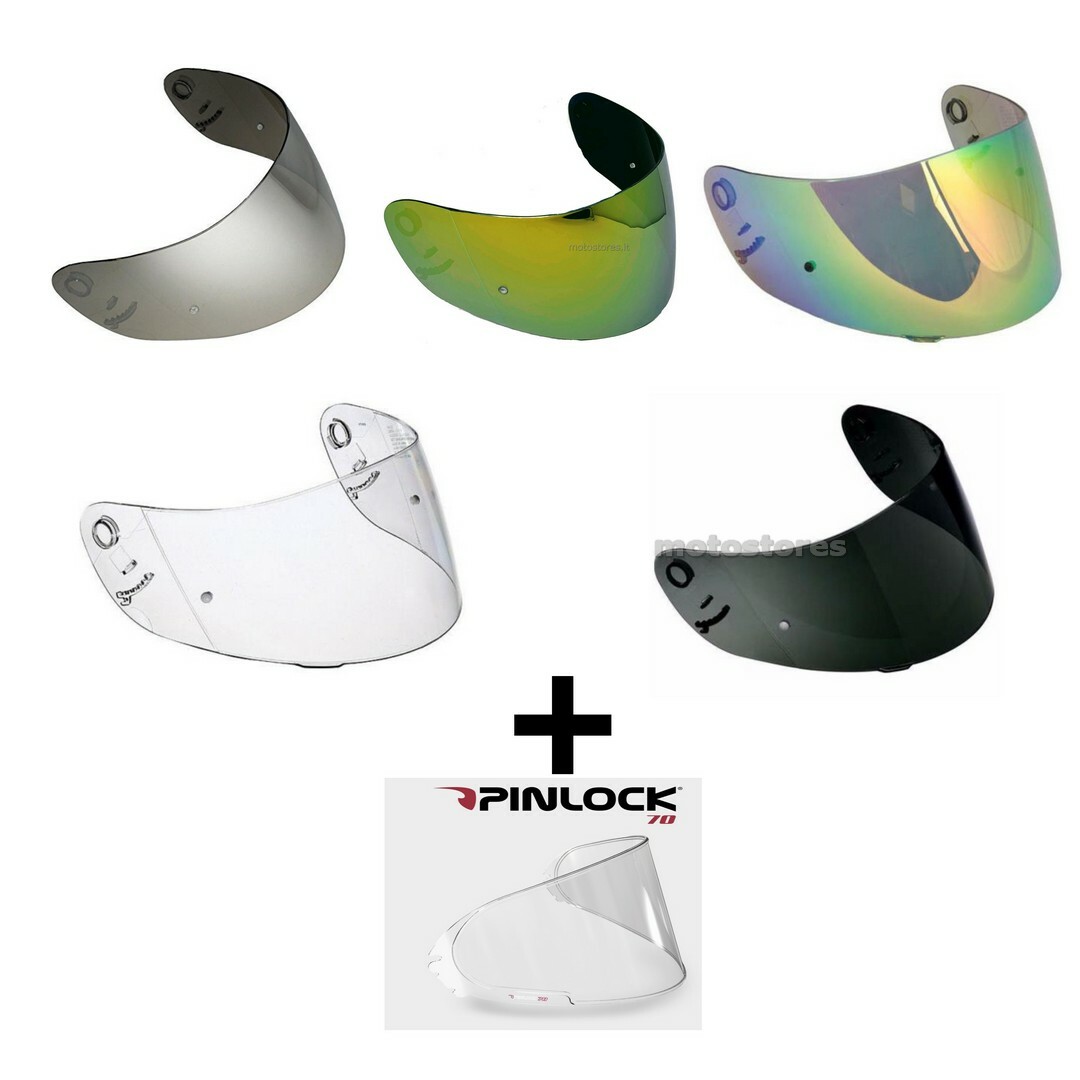 Visor For Shoei CX-1V x-Spirit 1 Xr1000 Raid 2 Multitec +