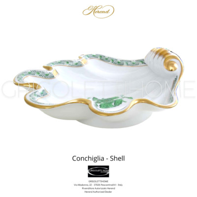 Herend - Apponyi Verde - Shell - Authorized Dealer