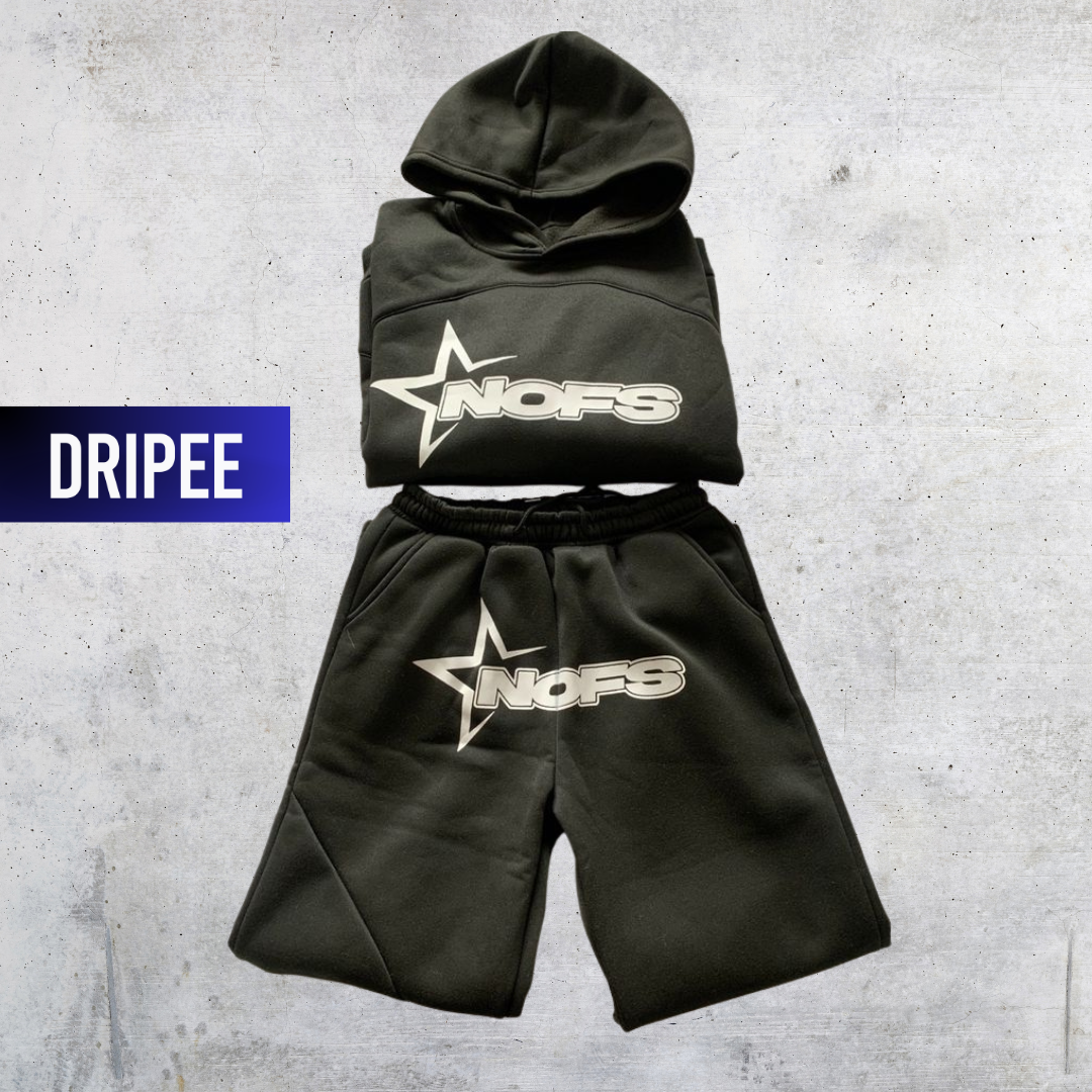 NOFS tracksuit jogging set men suit y2k hoodie hip hop pants NOFS tracksuit jogging set men suit y2k hoodie hip hop pants
