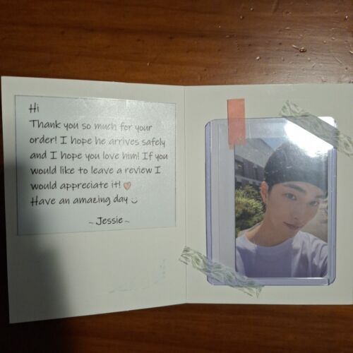 US SELLER) Boys Be Seventeen Hoshi Official photocard US SELLER) Boys Be Seventeen Hoshi Official photocard