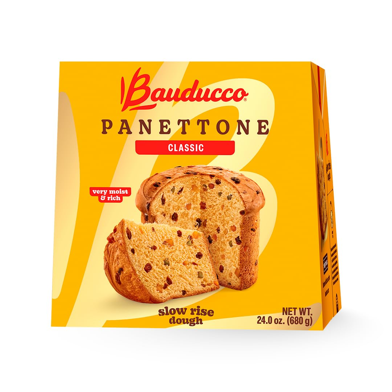 Bauducco Classic Panettone - Moist & Fresh Holiday Cake - Traditional Italian Re