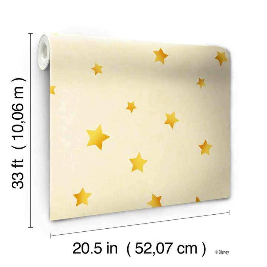 Лист Disney Kids Toy Story Stars Yellow Wallpaper prepasted York  wallcoverings DK5811: купить с доставкой из США, цена 8 188 руб -  (144045754867)