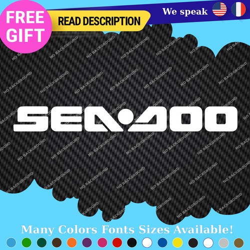 Fits Sea Doo Seadoo Stickers Vinyl Boat Jetski Watercraft Graphic GTX RXT Decals