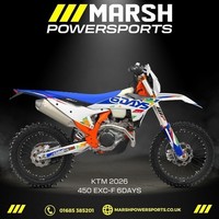 KTM 450 EXC-F 6DAYS 2026 - KTM Main Dealer - Reserve Now!