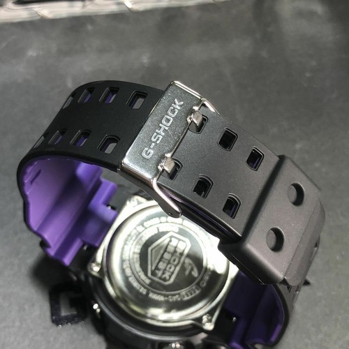 Pre-owned Casio G-shock Gw-9500-1a Mudman Master Of Land Black Solar Power