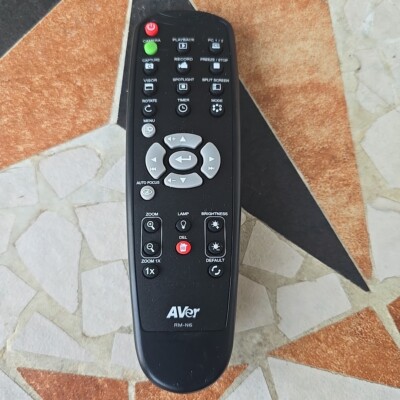 Aver RM-N6 AVerVision Remote Control, Black - OEM Original New 300AFHD