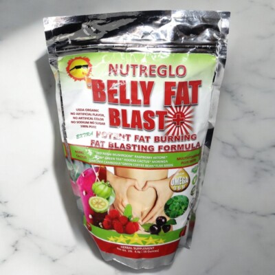 Nutreglo Belly Fat Blast Extra Potent Fat Burning Formula 1lb Sealed Exp 12/2024