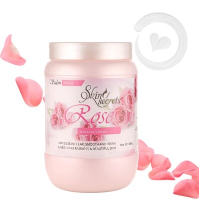 Skin Secrets Rose Massage Cream with Rose Essential Oil 800g