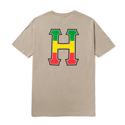 

Футболка HUF Worldwide Righteous H с короткими рукавами (песочный), Sand