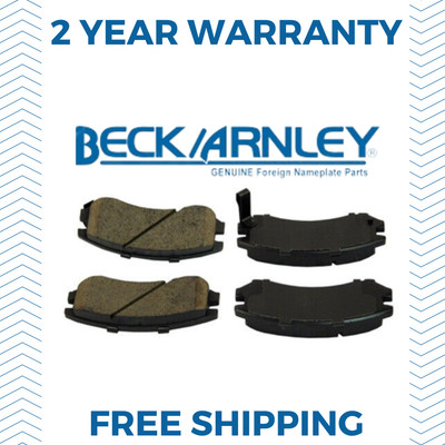 1989 - 1994 Suzuki Swift Front Disc Brake Pad Set Beck/Arnley 082-1310