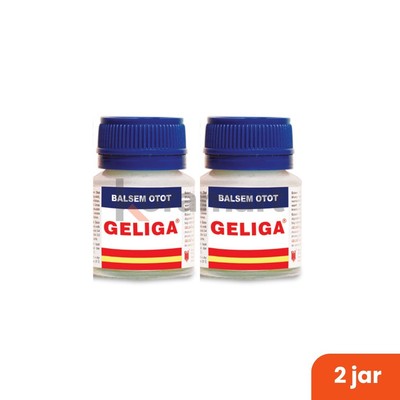 Balsem Geliga 40g Muscular Balm (2 Jar) - Soothe Aches and Pains Free Shipping 