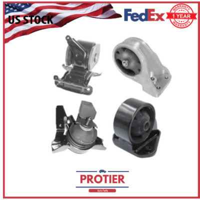 Engine Motor & Trans Mount 4PCS Set for 2001-2006 Hyundai Santa Fe 2.7L AWD