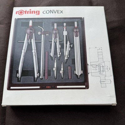 Rotring Convex Drafting Compass Set