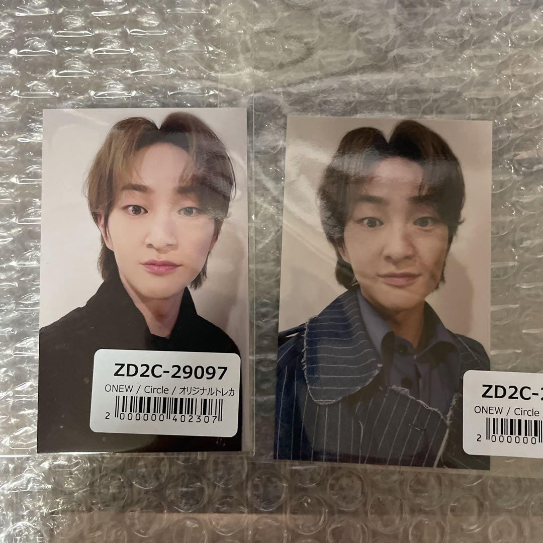 SHINee 15周年 ポップアップ　ポラロイドフォト　非売品 ONEW　オニュ SHINee 15周年 ポップアップ ポラロイドフォト 非売品 ONEW