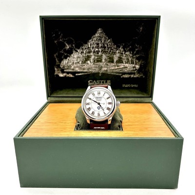 Pre-owned Seiko Presage Castle In The Sky Laputa Collaboration Watch Sarx087 Studio Ghibli