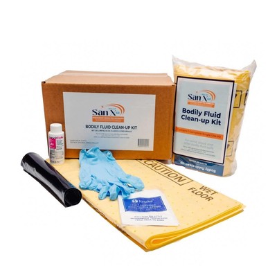 SanX G2 Restaurant Graded Bodily Spill Clean Up Kit