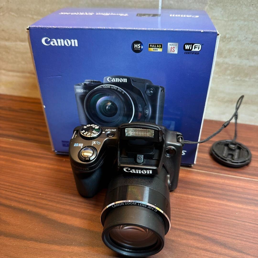 Canon PowerShot SX510 HS Digital Camera 2379 From Japan