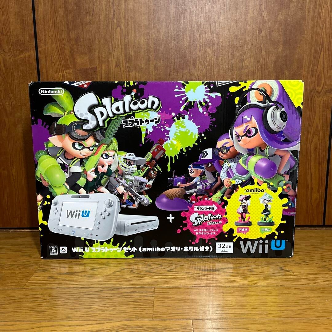 Wii U スプラトゥーン セット(中古品)