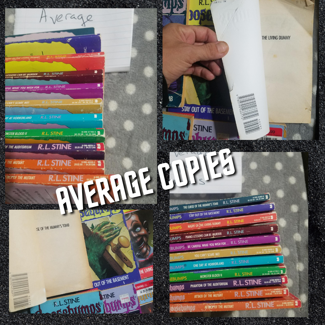 Goosebumps (RL Stine)  ~ 1990s Series ~BUILD YOUR OWN LOT  ~ Buy More & Save $$!