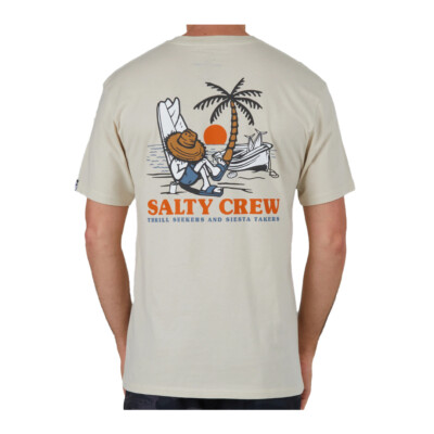 Salty Crew ''Siesta'' Short Sleeve Premium Tee (Bone) T-Shirt