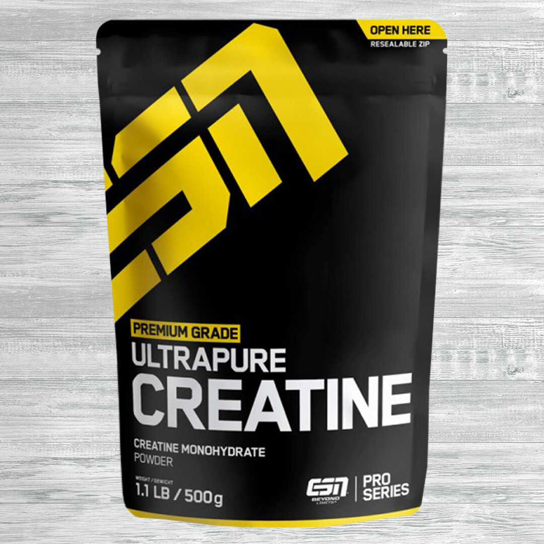 ESN Ultrapure Creatine Monohydrat 500g Beutel  25,60 €/kg Kreatin Powder