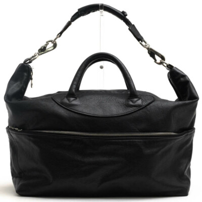 Jas-M.B. Bag Boston Travel Men'S Leather Genuine Black | eBay Jas-M.B. Bag Boston Travel Men'S Leather Genuine Black | eBay
