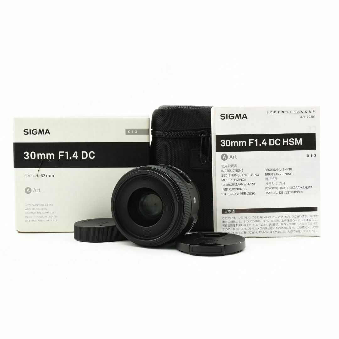 SIGMA 30mm F/1.4 DC HSM Art for Nikon with Box From Japan SIGMA 30mm F/1.4 DC HSM Art for Nikon with Box From Japan