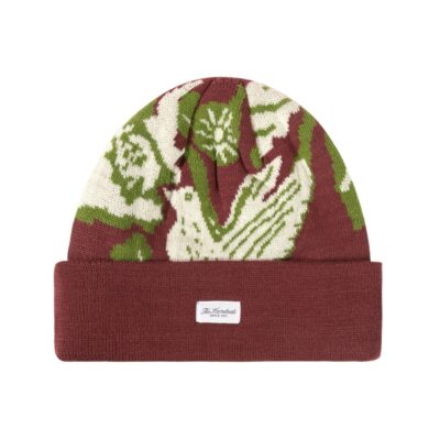 

Вязаная шапка с манжетами The Hundreds Colibri (бордовая), Burgundy
