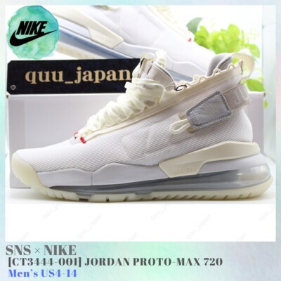 SNS × NIKE JORDAN PROTO-MAX 720 CT3444-001 White Men's US4-14 NEW