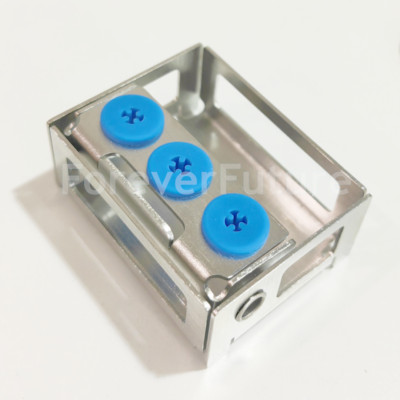 Dental Disinfect Box Ultrasonic Scaler Tips Sterilize Drills Holder Case 3 Holes