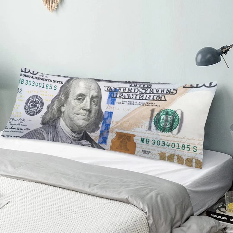 Cover 100 Dollar Bill Usa Money Funny Hundred Dollar Long Pi