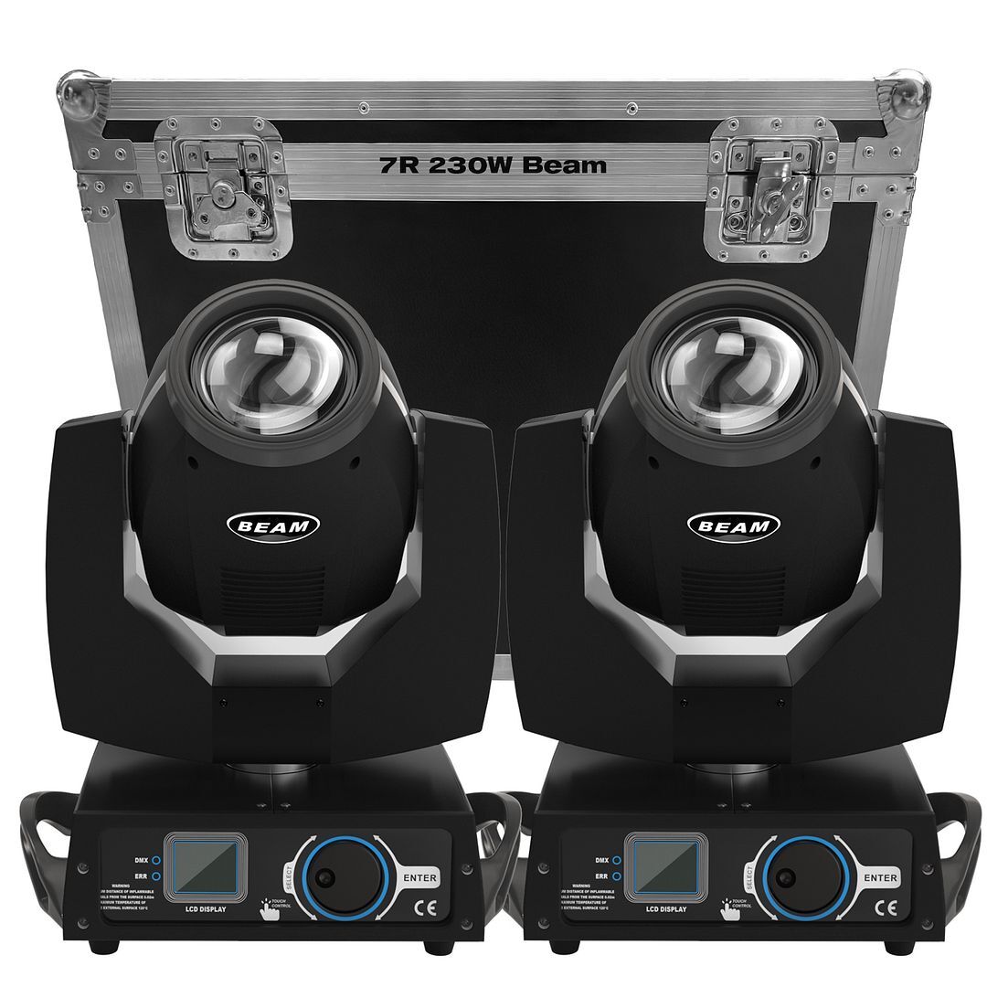 230W 7R ムービングライト Amazon.com: 7R 230W LED Moving Head Light, 14 Colors Beam