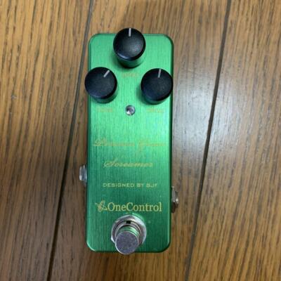 One Control Persian Green Screamer Overdrive Boost Guitar