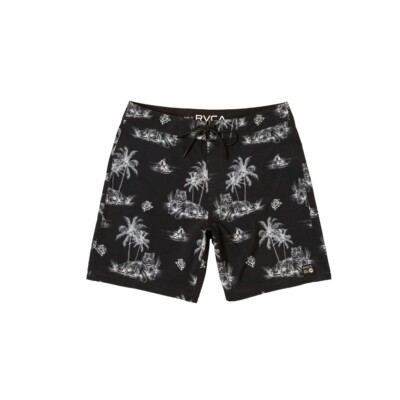 

RVCA Benjamin Бордшорты 18 (черные) повседневные шорты, Черный