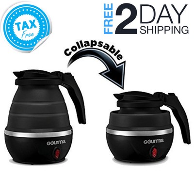 Small Electric Tea Kettle 2 Cup Mini Travel Office Portable...