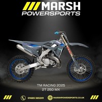 TM RACING 2T 250 MX 2025 Model - TM Racing Dealer - Reserve Now!