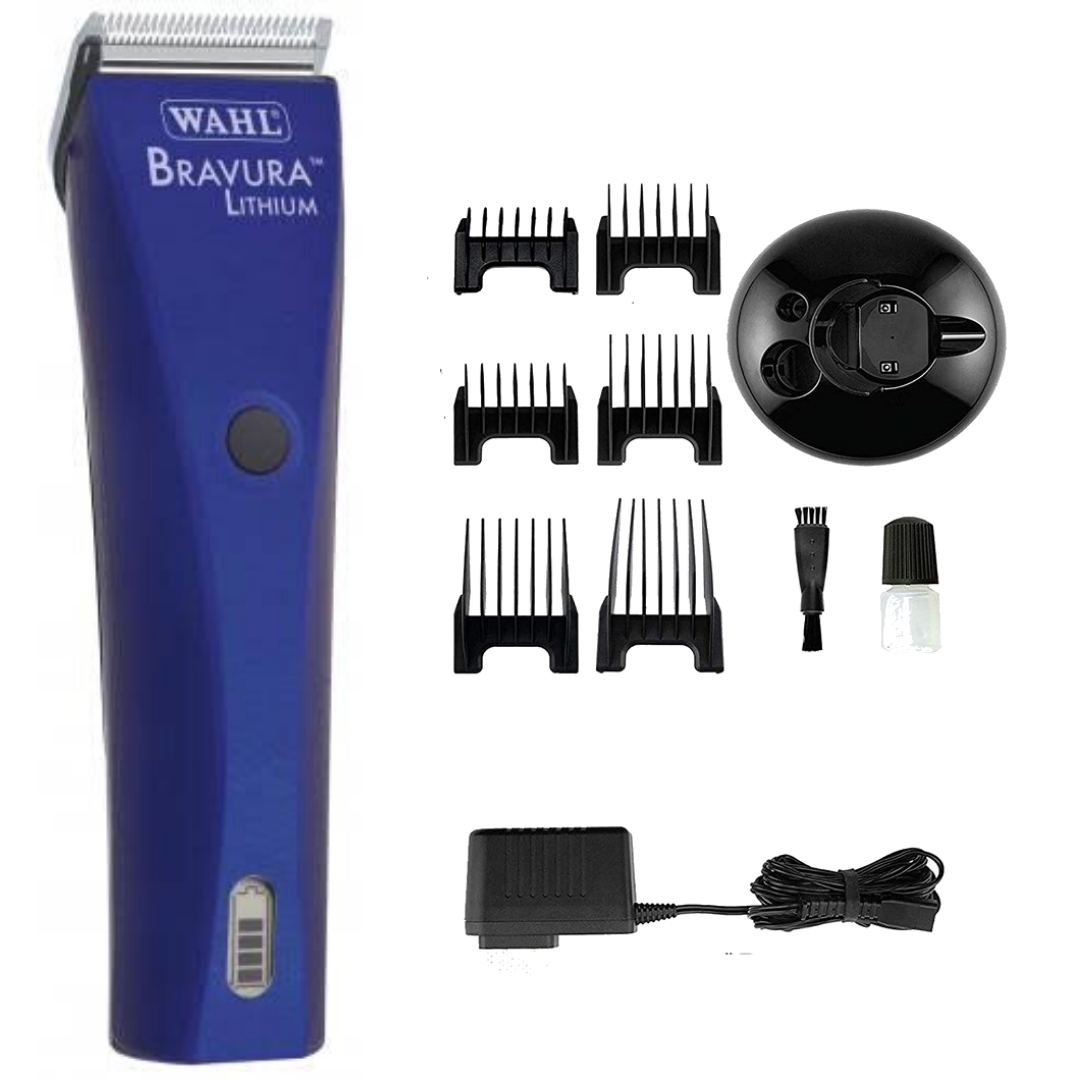 wahl bravura lithium clipper kit