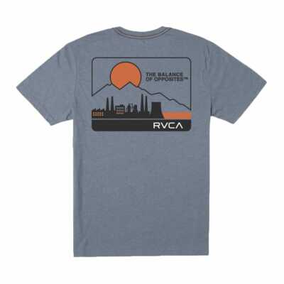 

Футболка с короткими рукавами (сланец) RVCA Highland, Slate