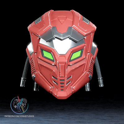 MK1 Sector Masker — 3D Printed RAW DIY Cosplay Kit + Prop Replica