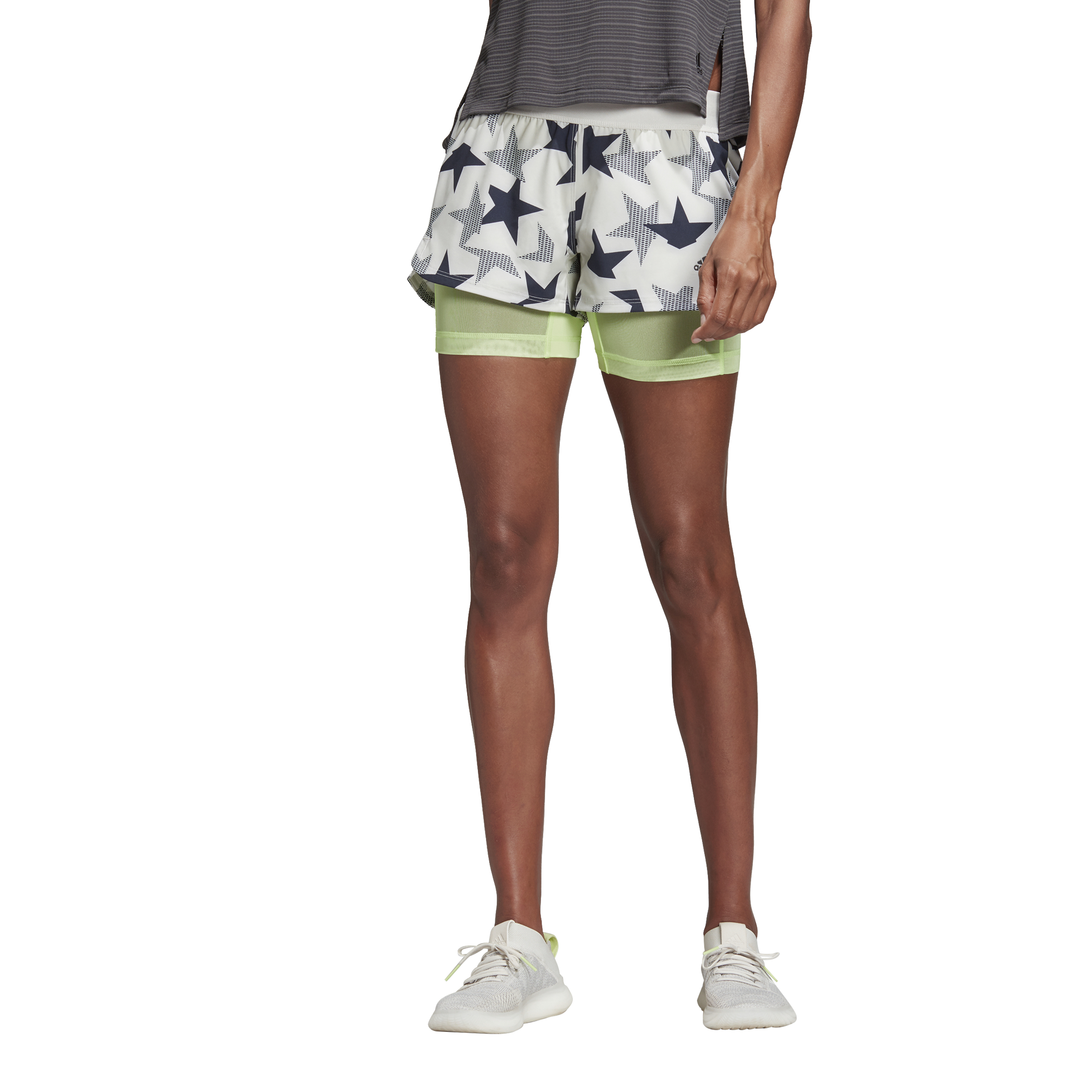 two in one shorts adidas