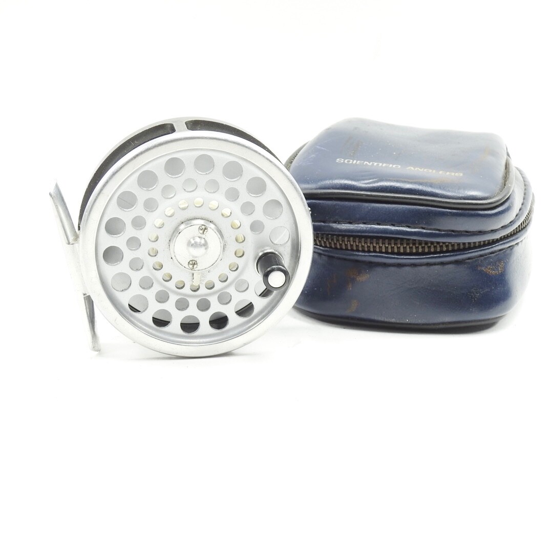 Hardy-Built Scientific Anglers System 5 Fly Reel. Made in England. W/ Case.
